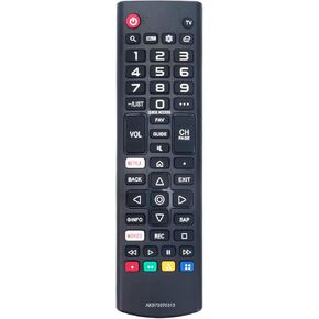 AKB75675313 Replacement Remote Control fit for LG TV 70UM7370PUA 60UM6900PUA 43UM6900PUA 70UM7350PUA 70UM6970PUA 86UM8070PUA 82UM8070PUA 49UM6900PUA 70UM7370PUA 55UM7400PUA 65UM7300PUA 65UM7400PUA