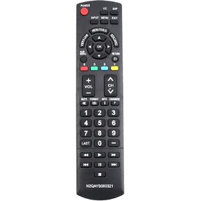 N2QAYB000321 Remote Control fit for Panasonic Plasma LCD HDTV TCL26X1 TCL32G1 TCL32S1 TCL32X1 TCL37G1 TCL37S1 TCL37X1 TCP42C1 TCP42S1 TCP42U1 TCP42X1 TCP46S1 TCP46U1 TCP46UI TCP50C1 TCP50S1 TCP50U1