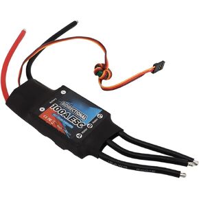 VGEBY Brushless ESC Bidirectional 100A 2‑6S BEC 3A 5V Electric Speed Controller for RC Car Boat Propeller