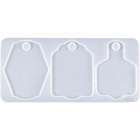 1Pc White Name Plate Resin Molds,Name Plate Silicone Molds for Personalized 40oz Stanley Cup Name Tags,Epoxy Resin Casting Mold for DIY Custom Name Plates,Resin Casting Molds,Jewelry Casting Supplies