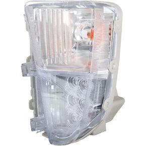 الجانب الأيمن DRL الضباب ضوء بديل لتويوتا بريوس 2012-2014 واضح عدسة الركاب الجانب TO2530150 8151147060