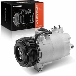 A-Premium Air Conditioner AC Compressor with Clutch Compatible with BMW E46 320i 2005-2005, E85 Z4 2003-2005