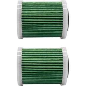 15412-93J10 6P3-WS24A-01-00 Outboard Engine Mounted Fuel Filter Compatible with Yamaha F150 F200 F300 150HP 175HP Compatible with Suzuki DF 200/225/250/300HP 2004-06 2 Pcs