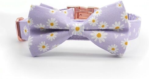 Daisy Dog Collar with Flower,Light Blue Daisy Dog Flower Collar, Girl Dog Collar (XS) in Saudi Arabia