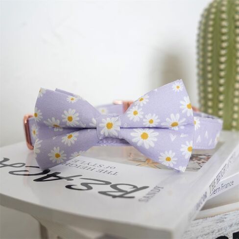 Daisy Dog Collar with Flower,Light Blue Daisy Dog Flower Collar, Girl Dog Collar (XS) in Saudi Arabia