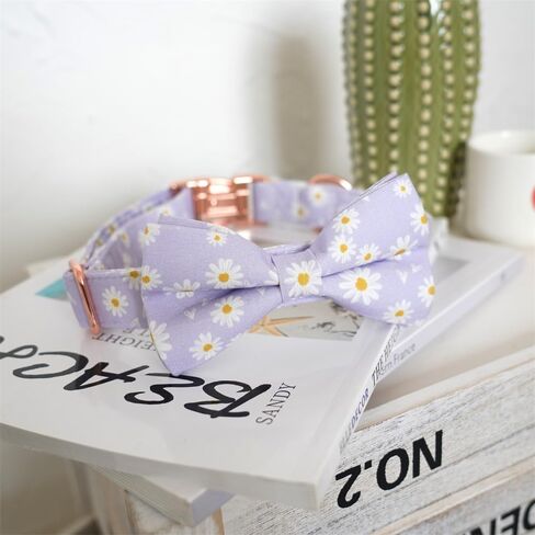 Daisy Dog Collar with Flower,Light Blue Daisy Dog Flower Collar, Girl Dog Collar (XS) in Saudi Arabia