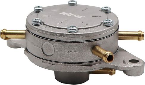 مضخة وقود غاز KIPA لأنظمة الكربوهيدرات المزدوجة الخارجة عن القانون كارت 35 لتر/ساعة معدل تدفق الثلج بمنفذ مزدوج حامل دائري بديل لجزء Mikuni # DF52-176 42-5310 14-2221 in Kuwait