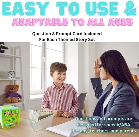 Sequence for Kids; Daily Routine Cards for Speech & Social Development; English Language Learners; ESL; Bilingual Learners; Storytelling; Sentence Building; Picture Story Cards; Speech Flash Cards in Saudi Arabia