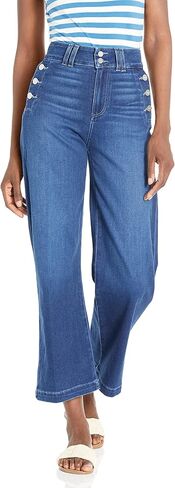 PAIGE Women's Aubrey High Rise Wide Leg in Ankle Length in Julissa in Saudi Arabia
