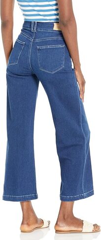 PAIGE Women's Aubrey High Rise Wide Leg in Ankle Length in Julissa in Saudi Arabia