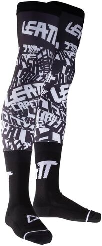 Leatt Black White Knee Brace Socks pair in Saudi Arabia
