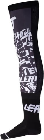 Leatt Black White Knee Brace Socks pair in Saudi Arabia