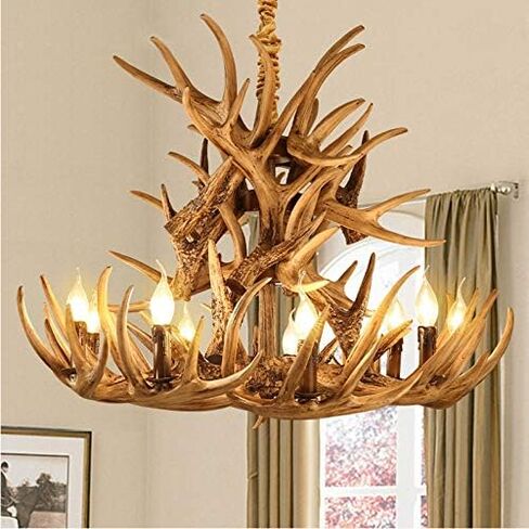 LVWIT Flame Tip LED Filament Bulb Candelabra E26 Base Dimmable 4.5W (60W Equivalent) B11 Chandelier Candle Light Bulb，2700K Warm White 6-Pack in Kuwait
