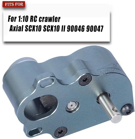 LCG Middle Transmission Gearbox Upgrades Part for 1/10 RC Crawler car Axia1 SCX10 SCX10 ii 90047 Wraith,Aluminum Center Transmission Gearbox Hops up,Orange in Saudi Arabia
