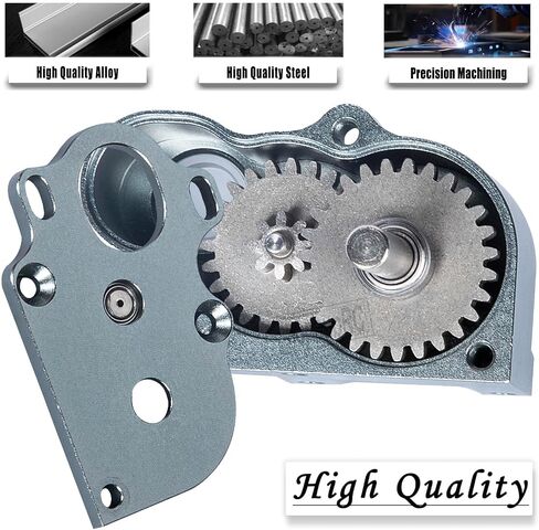 LCG Middle Transmission Gearbox Upgrades Part for 1/10 RC Crawler car Axia1 SCX10 SCX10 ii 90047 Wraith,Aluminum Center Transmission Gearbox Hops up,Orange in Saudi Arabia