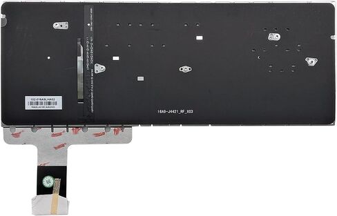 لوحة مفاتيح بديلة للكمبيوتر المحمول متوافقة مع Asus ZenBook UX330 UX330CA UX330CAK Backlight US Layout أسود in Saudi Arabia