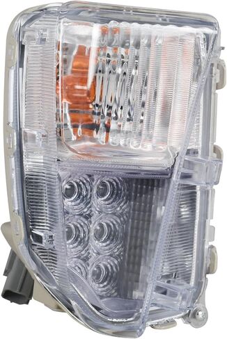 DRL Fog Lights Assembly Replacement for 2012-2014 Toyota Prius Clear Lens Left Side (Driver Side) in Kuwait