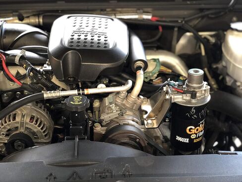 Duramax Fuel Filter Relocation Kit (2001-2010) in Saudi Arabia