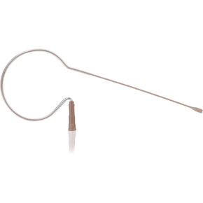 Countryman E6OW5T2SL Springy E6 Omnidirectional Earset with 2-mm Cable for Shure/Carvin/JTS/Trantec Transmitters (Tan)