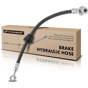 A-Premium Front Driver or Passenger Brake Hydraulic Hose Compatible with Select Chevy Models - Spark 2016 2017 2018 2019 2020 - Replace# 95390031