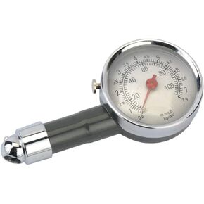Onwon 100 PSI Tire Pressure Gauge with Integrated Hold Valve, Heavy Duty Tire Inflator Gauge Accurate for Any Car, Truck, RV, Motorcyle, Bicycle