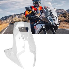 Windshield Deflectors for 790 890 ADV Adventure R Rally 2023-2024, Motorcycle Front Acrylic Wind Shield Air Deflector WindScreen Visor Accessories for 790 890 ADV R Rally (Smoke Gray)
