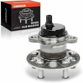 A-Premium Rear Wheel Bearing and Hub Assembly with ABS & 5-Lug Compatible with Toyota Prius 2010-2015, Prius Plug-in 2012-2015