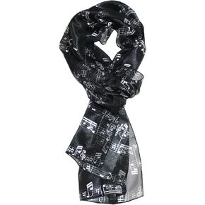 Ted & Jack - Music Lovers Silk Feel Print Scarf