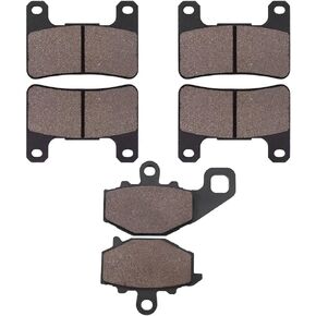 وسادات الفرامل الأمامية والخلفية لـ Kawasaki Ninja 1000 ZX10R ZX1000 2008-2010، Z1000 SX Tourer 2014-2018، Z1000 ZR1000 2010-2018، شبه معدنية in Kuwait