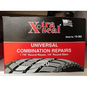 Xtra-Seal - Quill Seal Patch Plug 1 7/8 Rnd 1/4 Stem Box 20 (TI602)