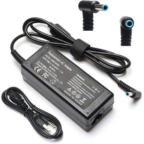 65W Adapter 710412-001 Charger for HP Pavilion 15 17 Series Notebook Charger 15-N000 15-N010US 15-N020US 15-F009WM 15-F023WM 15-F039WM 17-e107nr 17-e109nr 17-e108nr PPP009A Power Supply Cord