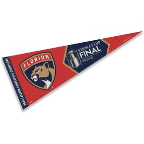 Florida Panthers 2024 Stanley Cup Finals Pennant Flag