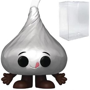 Funko POP Ad Icons: Hershey - Hershey Kiss [Kisses] Pop! Vinyl Figure (Bundled with Compatible Pop Box Protector Case), Multicolored, 3.75 inches