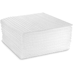 100Pcs Cushion Foam Sheets,12 x 16 Inch Safely Wrap to Protect Dishes, Glasses, Plates and Fragile Items for Moving Boxes,White