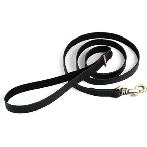 HIFA Genuine Leather Dog Leash - Soft Touch Rustic Leather, Vintage Retro Style, Soft Handle and Secure Grip - Dog Leash for Small Dogs, Dog Training Leash for Walking