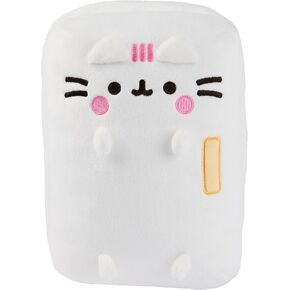 GUND Pusheen’s Kitchen: Refrigerator Plush, Toy Fridge Stuffed Animal for Ages 8 and Up, White, 9.5"