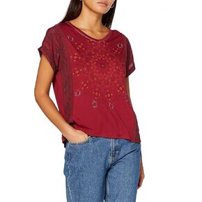 Desigual Women's T-Shirt Short Sleeve