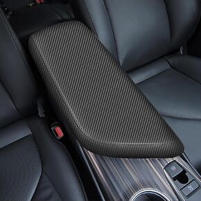 AOMSAZTO Center Console Armrest Lid for Toyota Camry 2018-2024 Carbon Fiber