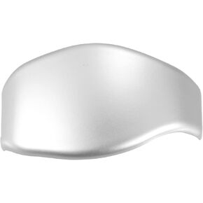 X AUTOHAUX Car Gear Shift Knob Cover Sticker ABS for Honda Civic 2016 2017 2018 2019 2020 2021 Silver Tone