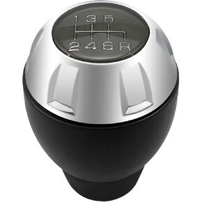 Car Gear Shift Knob Replace 68085312AB Fit for Jeep Wrangler JK 2011 2012 2013 2014 2015 2016 2017 2018 6 Speed Manual Transmission Shift Knob