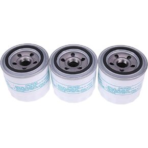 3PCS Oil Filters HH160-32093 HH160-32090 15853-32430 0185-5835 Compatible with Kubota B F FZ RTV KX Series Grasshopper 928D 928D2 930D 930D2