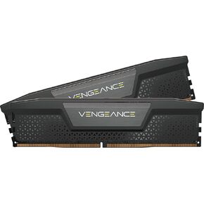 CORSAIR VENGEANCE DDR5 RAM 32GB (2x16GB) 6200MHz CL36 Intel XMP iCUE Compatible Computer Memory - Black (CMK32GX5M2B6200C36)