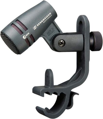Sennheiser e 604 Drums and Brass Instruments Cardioid Microphone with Tripod Mic Stand & XLR Cable Bundle in Saudi Arabia