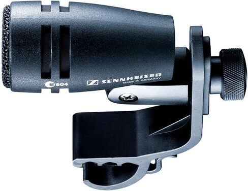 Sennheiser e 604 Drums and Brass Instruments Cardioid Microphone with Tripod Mic Stand & XLR Cable Bundle in Saudi Arabia