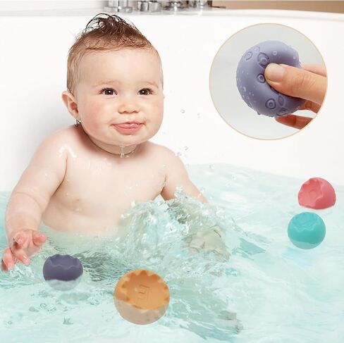 Stacking Balls Baby Toys 6 12 18 Months, Montessori Toys for 1 Year Old Toddler Learning Toys, Baby Bath Toys 6-12 Months, Gifts for 1 2 3 Year Old Boys Girls in Saudi Arabia