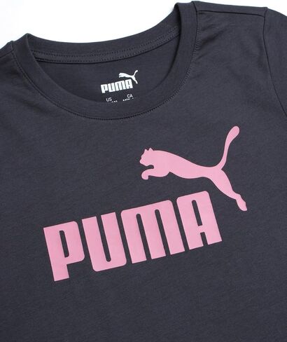 PUMA Girls T Shirts - 2 Pack Short Sleeve Logo Graphic Tees - Casual Everyday Athletic Shirts for Girls (Sizes: S-XL) in Saudi Arabia