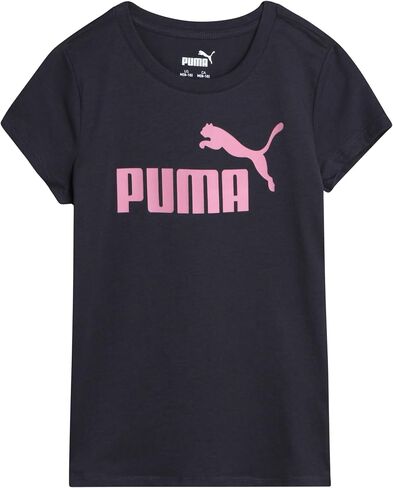 PUMA Girls T Shirts - 2 Pack Short Sleeve Logo Graphic Tees - Casual Everyday Athletic Shirts for Girls (Sizes: S-XL) in Saudi Arabia