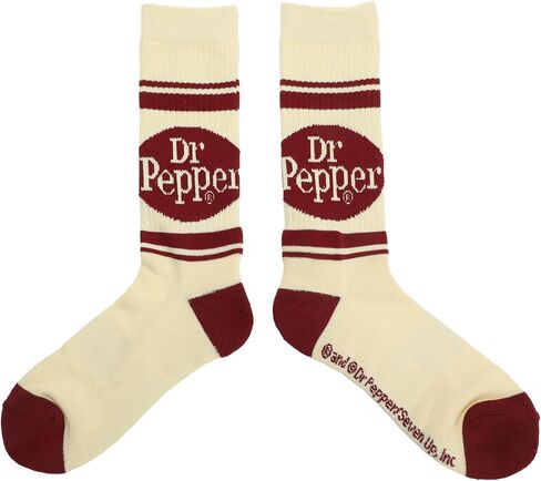 جوارب كاجوال للرجال من Bioworld Dr Pepper Vintage Soda Logo in Saudi Arabia