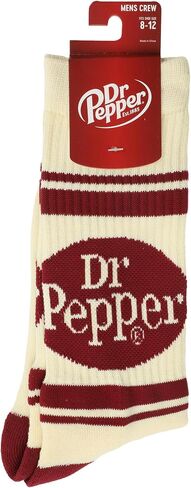 جوارب كاجوال للرجال من Bioworld Dr Pepper Vintage Soda Logo in Saudi Arabia