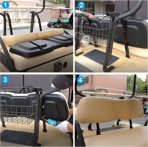 Roykaw Golf Cart Front Seat Back Cushion Assembly for Club Car DS 2000.5-up Gas & Electric Models in Saudi Arabia